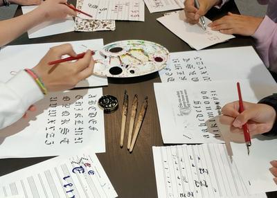 Atelier Calligraphie à Saint Riquier