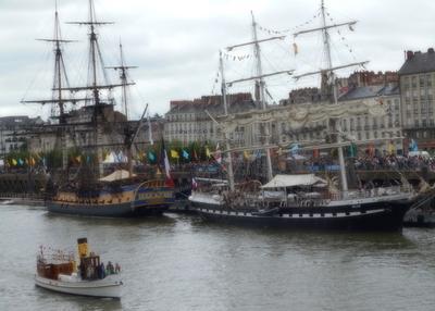 Balades nautiques sur bateaux du patrimoine à Nantes