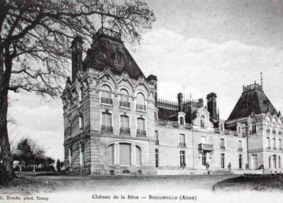 Château de la Bove à Bouconville Vauclair