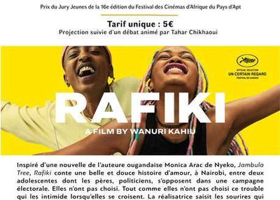 Ciné-Club du FCAPA   - Rafiki -  de Wanuri Kahiu à Apt
