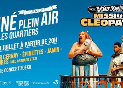 Ciné plein air : Astérix et Obélix : Mission Cléopâtre à Reims
