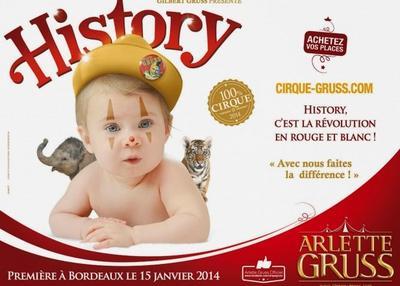 Cirque Arlette Gruss : diner spectacle de la saint sylvestre à Bordeaux