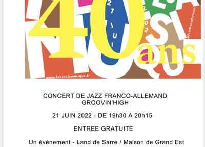 Concert De Jazz Franco-allemand - Groupe Groovin'high à Paris 7ème