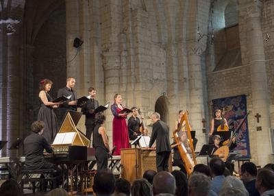Concert de l'Ensemble Correspondances - Festival de Saintes