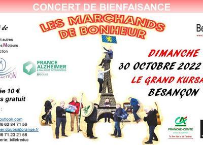 Concert Les Marchands De Bonheur à Besancon
