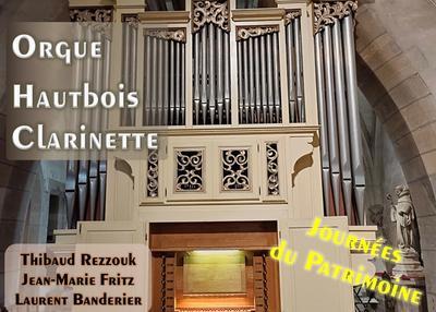 Concert orgue, hautbois et clarinette à Fontaine les Dijon