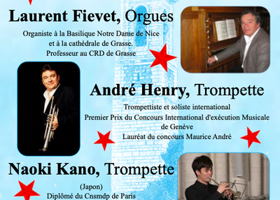Concert « 2 Trompettes et Orgues » à Nice