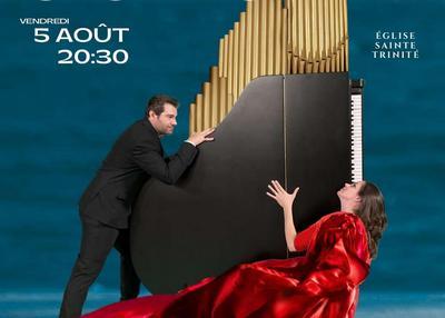 Orgue et Piano par Les Tuyaux à Cordes église Ste Trinité à Falaise