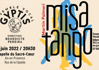 Concert Misa Tango Ensemble Gyptis à Aix en Provence
