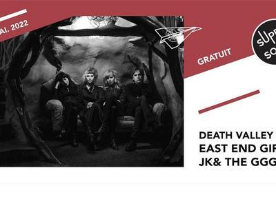 Death Valley Girls - East End Girls - Jk & The Ggg's à Paris 12ème