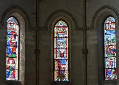 Découverte des vitraux de l'église à Epernay