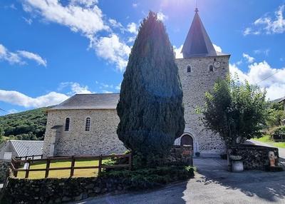 Visite de l'église Saint Roch et de son clocher à Aspet