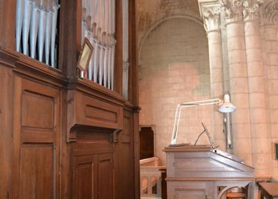 Découvrez l'orgue de cette église de style romano-byzantin à Niort