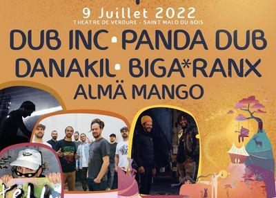 Danakil / Dub Inc / Panda Dub à Saint Malo du Bois