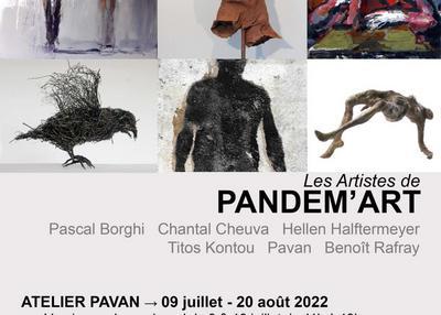 Expo Atelier Pavan Et Pandem'art Gallery à Saint Couat d'Aude