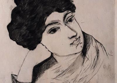 Blanche Derousse 1873-1911 Artiste Et Élève Du Docteur Gachet à Pontoise