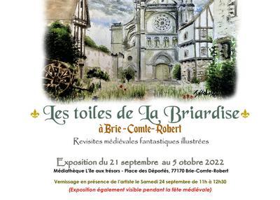 Exposition  Josué Nicolas - Les Toiles De La Briardise  À Brie-comte-robert