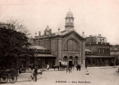 Exposition la gare saint-roch et son destin à Amiens