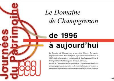 Expositions Consacrées Au Domaine De Champgrenon à Charnay les Macon