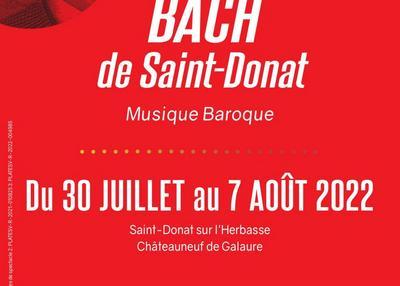 Festival Bach de Saint Donat 2023