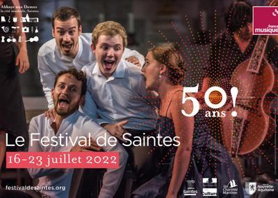 Festival de Saintes 50ème édition 2022