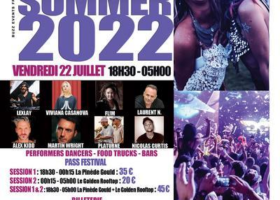 Festival Electro Summer 2022 / 22-07-2022 La Pinède Goud et Le Golden Rooftop Juan les Pins