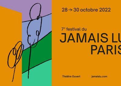 Festival du Jamais Lu-Paris 2022