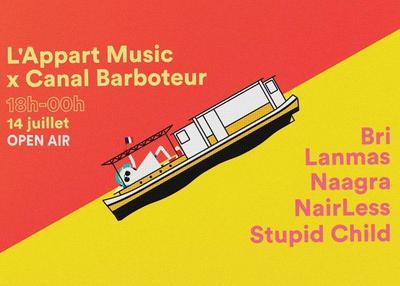 Fête nationale Au Barboteur et l'Appart Music à Paris 19ème