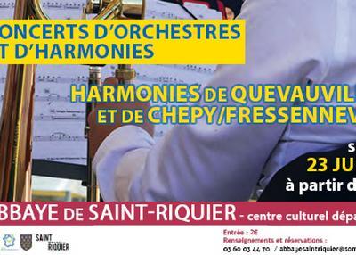 Concerts d'Orchestres et d'Harmonies à Saint Riquier