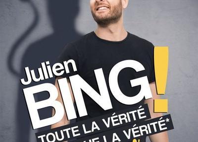 Julien Bing dans toute la vérité, rien que la vérité ou presque à Nantes