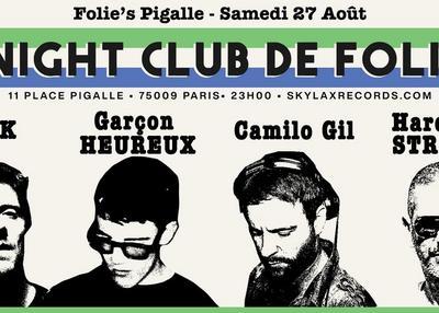 Knight Club de Folies w/ Jef K, Camilo Gil, Garçon Heureux & Hardrock Striker à Paris 9ème
