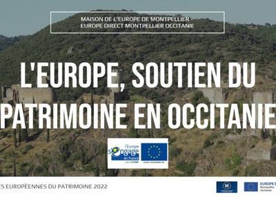 L'europe, Soutien Du Patrimoine En Occitanie à Montpellier
