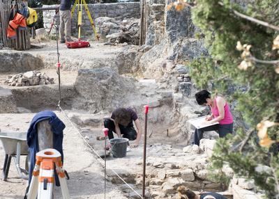 L'instant archéo : le château à Hyeres