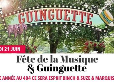 La Guinguette et fête de la musique à Grenoble