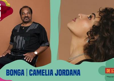 Bonga et Camélia Jordana à Vence