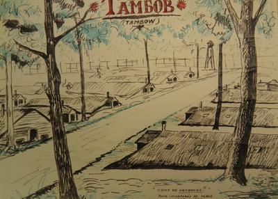 Le camp de tambov dessiné par slim à Hagondange