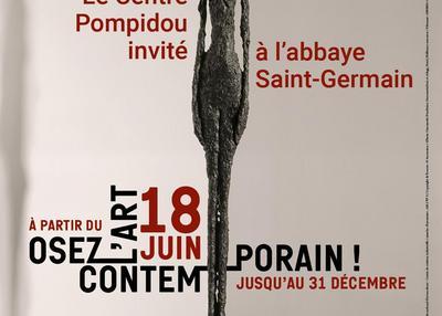 Le Centre Pompidou invité à l'Abbaye Saint-Germain à Auxerre