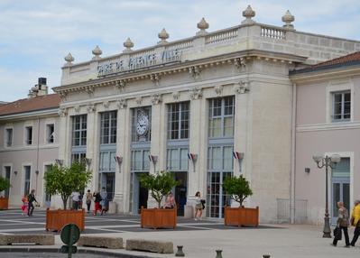 Le quartier de la gare à Valence
