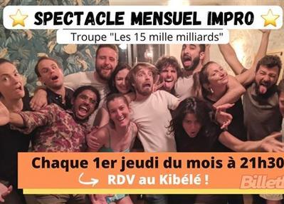 Les 15 Mille Milliards - Show Mensuel à Paris 10ème