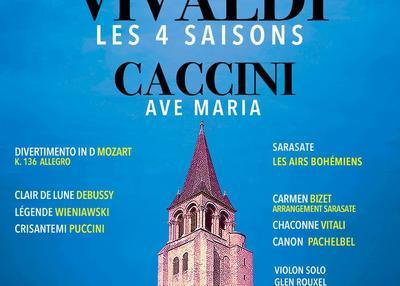 Les 4 saisons de vivaldi, ave maria et célèbres concertos à Paris 6ème