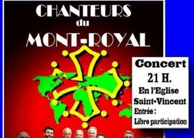 Les Chanteurs du Mont Royal à Bagneres de Bigorre