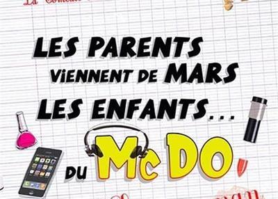Les Parents Viennent De Mars, Les Enfants Du MacDo ! Chez Maman à Toulouse