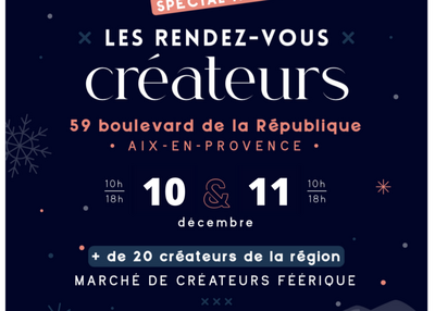 Les Rendez-vous créateurs à Aix en Provence