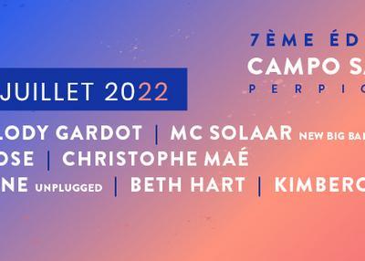 Live Au Campo 2022-7eme Edition - Mc Solaar New Big Band à Perpignan