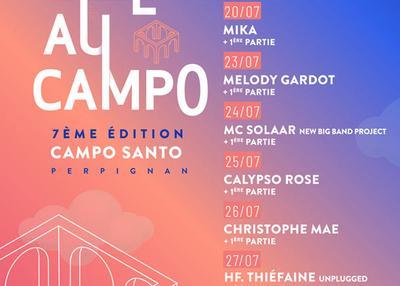Live Au Campo 2022-7eme Edition - Christophe Mae à Perpignan