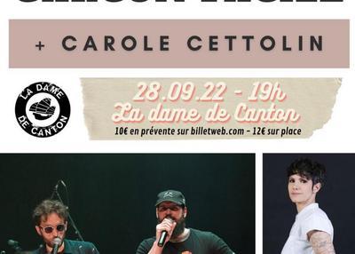 Manu Dyens & Garçon Facile + 1ère Partie Carole Cettolin à Paris 13ème