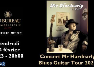 Mr Hardearly, Blues Guitar Tour 2023 ! à Charleville Mezieres