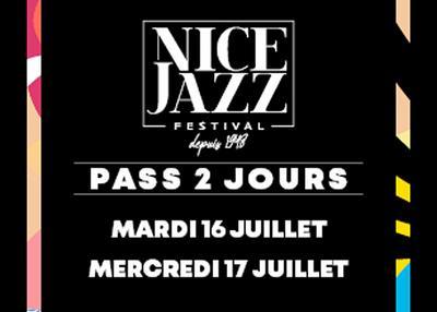 Nice Jazz Festival Pass Mar + Mer
