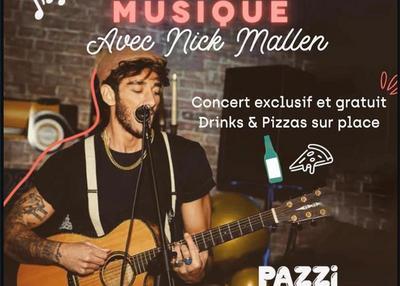 Nick Mallen & Pizzas à Paris 3ème