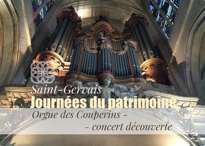 Orgue Des Couperins : Concert Découverte à Paris 4ème